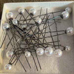 Pearl Hair Pins Set